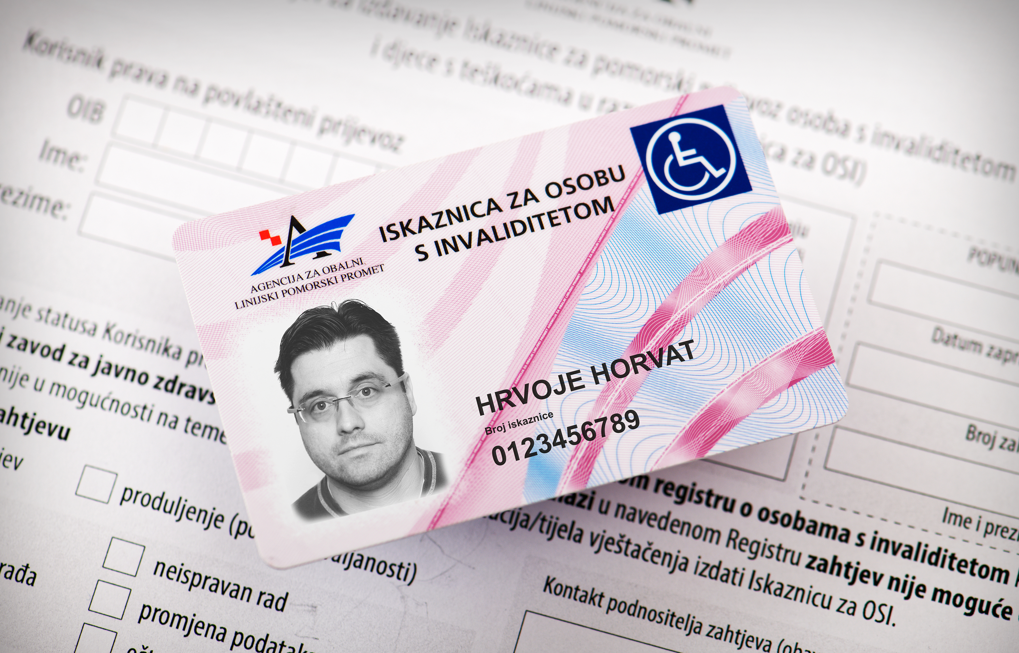 iskaznica za osobe s invaliditetom